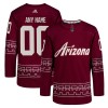 Arizona Coyotes tröja Customized Adidas 2022-23 Garnet Authentic - NHL Tröjor Herr